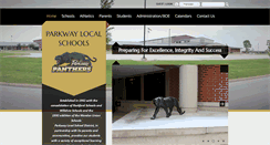 Desktop Screenshot of parkwayschools.org